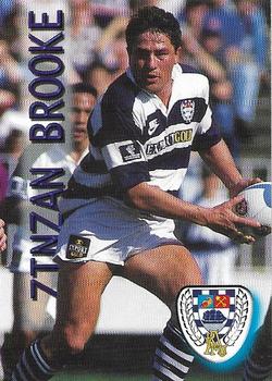 1996 Card Crazy Authentics NPC Rugby Union Superstars #2 Zinzan Brooke Front